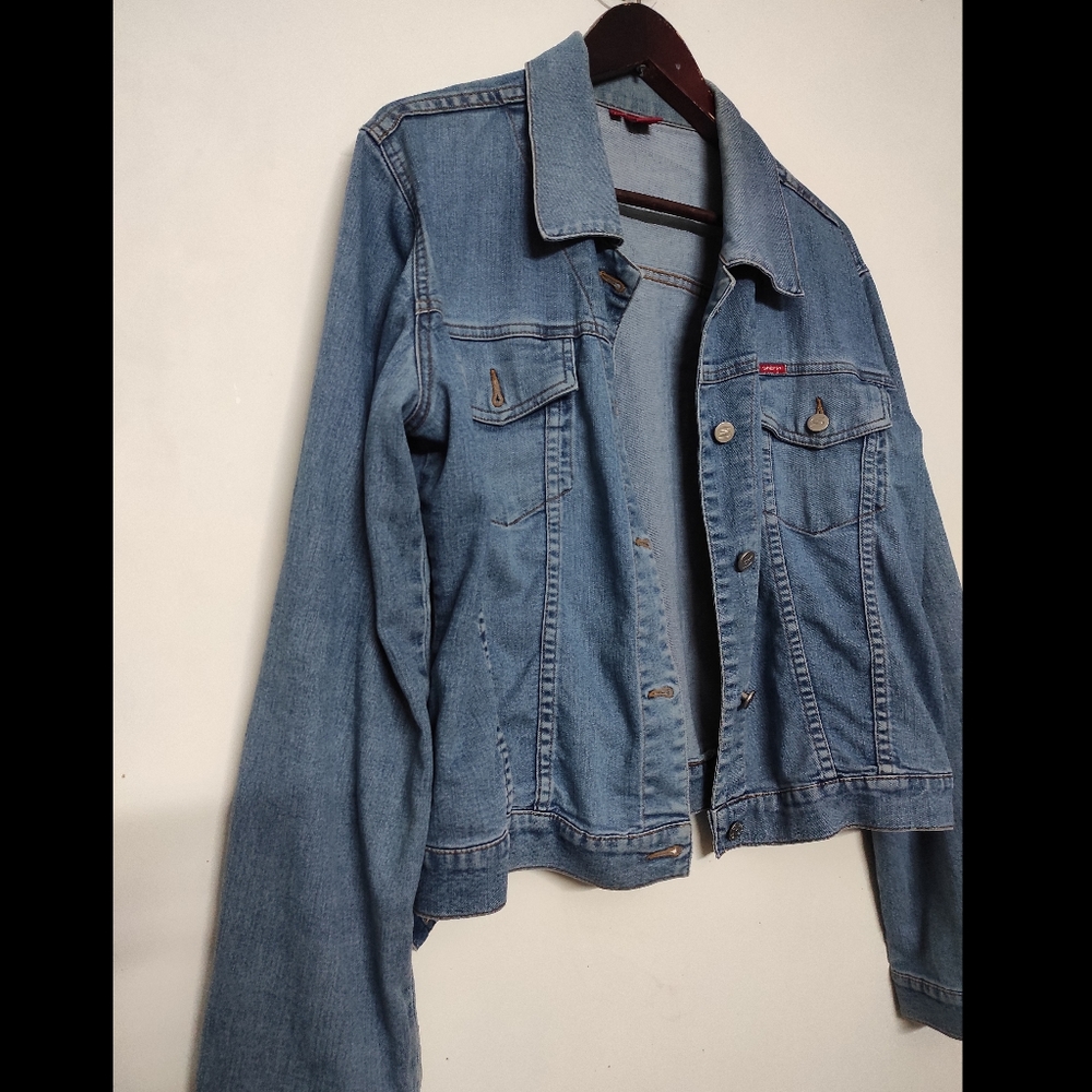 Washed Oversized Denim Jacket - Picture 2 of 13